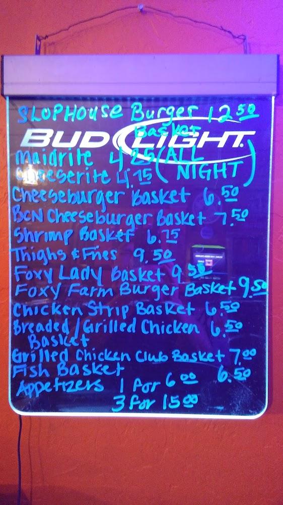 Foxy's Chill and Grill Menu image 2